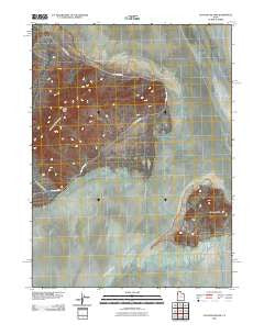Floating Island Utah Historical topographic map, 1:24000 scale, 7.5 X 7.5 Minute, Year 2010