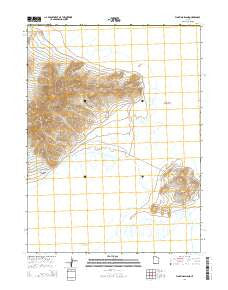 Floating Island Utah Current topographic map, 1:24000 scale, 7.5 X 7.5 Minute, Year 2014