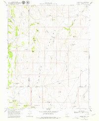 Flossie Knoll Utah Historical topographic map, 1:24000 scale, 7.5 X 7.5 Minute, Year 1969
