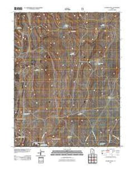 Flossie Knoll Utah Historical topographic map, 1:24000 scale, 7.5 X 7.5 Minute, Year 2011