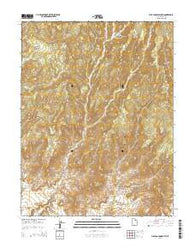 Floy Canyon South Utah Current topographic map, 1:24000 scale, 7.5 X 7.5 Minute, Year 2014