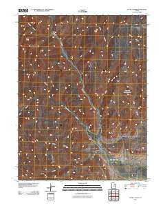 Flume Canyon Utah Historical topographic map, 1:24000 scale, 7.5 X 7.5 Minute, Year 2011