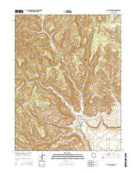 Flume Canyon Utah Current topographic map, 1:24000 scale, 7.5 X 7.5 Minute, Year 2014