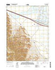 Flux Utah Current topographic map, 1:24000 scale, 7.5 X 7.5 Minute, Year 2014