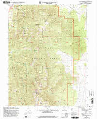 Fool Creek Peak Utah Historical topographic map, 1:24000 scale, 7.5 X 7.5 Minute, Year 2001