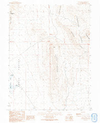 Foote Range Utah Historical topographic map, 1:24000 scale, 7.5 X 7.5 Minute, Year 1991