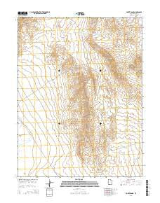 Foote Range Utah Current topographic map, 1:24000 scale, 7.5 X 7.5 Minute, Year 2014