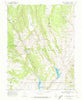 Forsyth Reservoir Utah Historical topographic map, 1:24000 scale, 7.5 X 7.5 Minute, Year 1968