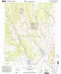 Forsyth Reservoir Utah Historical topographic map, 1:24000 scale, 7.5 X 7.5 Minute, Year 2001