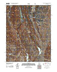 Forsyth Reservoir Utah Historical topographic map, 1:24000 scale, 7.5 X 7.5 Minute, Year 2011