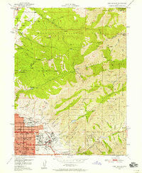 Fort Douglas Utah Historical topographic map, 1:24000 scale, 7.5 X 7.5 Minute, Year 1950