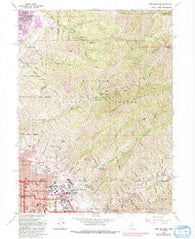 Fort Douglas Utah Historical topographic map, 1:24000 scale, 7.5 X 7.5 Minute, Year 1963
