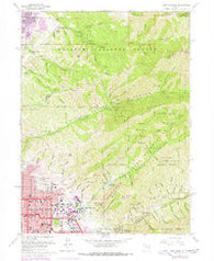 Fort Douglas Utah Historical topographic map, 1:24000 scale, 7.5 X 7.5 Minute, Year 1963