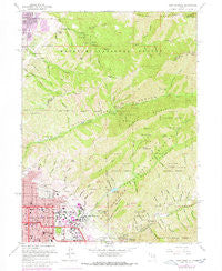 Fort Douglas Utah Historical topographic map, 1:24000 scale, 7.5 X 7.5 Minute, Year 1963