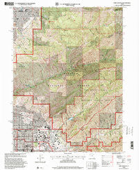 Fort Douglas Utah Historical topographic map, 1:24000 scale, 7.5 X 7.5 Minute, Year 1998