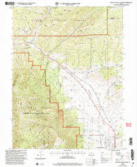 Fountain Green North Utah Historical topographic map, 1:24000 scale, 7.5 X 7.5 Minute, Year 2001