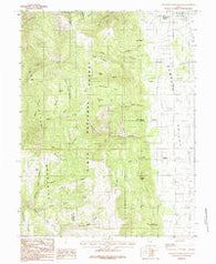 Fountain Green South Utah Historical topographic map, 1:24000 scale, 7.5 X 7.5 Minute, Year 1983