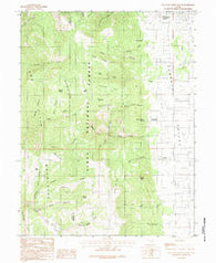 Fountain Green South Utah Historical topographic map, 1:24000 scale, 7.5 X 7.5 Minute, Year 1983