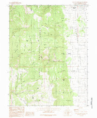 Fountain Green South Utah Historical topographic map, 1:24000 scale, 7.5 X 7.5 Minute, Year 1983