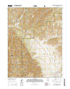 Fountain Green North Utah Current topographic map, 1:24000 scale, 7.5 X 7.5 Minute, Year 2014
