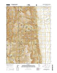 Fountain Green South Utah Current topographic map, 1:24000 scale, 7.5 X 7.5 Minute, Year 2014