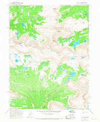 Fox Lake Utah Historical topographic map, 1:24000 scale, 7.5 X 7.5 Minute, Year 1965