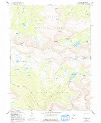 Fox Lake Utah Historical topographic map, 1:24000 scale, 7.5 X 7.5 Minute, Year 1965