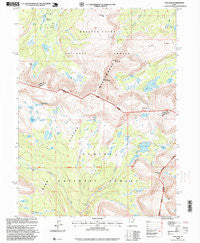 Fox Lake Utah Historical topographic map, 1:24000 scale, 7.5 X 7.5 Minute, Year 1996