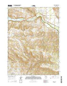 Francis Utah Current topographic map, 1:24000 scale, 7.5 X 7.5 Minute, Year 2014