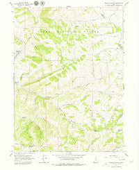 Francis Canyon Utah Historical topographic map, 1:24000 scale, 7.5 X 7.5 Minute, Year 1964