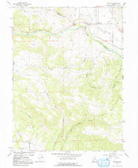 Francis Utah Historical topographic map, 1:24000 scale, 7.5 X 7.5 Minute, Year 1967