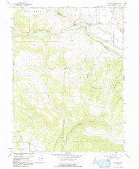 Francis Utah Historical topographic map, 1:24000 scale, 7.5 X 7.5 Minute, Year 1967