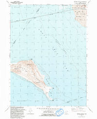 Fremont Island Utah Historical topographic map, 1:24000 scale, 7.5 X 7.5 Minute, Year 1991