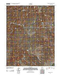 Fremont Pass Utah Historical topographic map, 1:24000 scale, 7.5 X 7.5 Minute, Year 2011