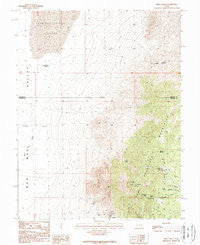 Frisco Peak Utah Historical topographic map, 1:24000 scale, 7.5 X 7.5 Minute, Year 1989