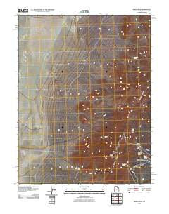 Frisco Peak Utah Historical topographic map, 1:24000 scale, 7.5 X 7.5 Minute, Year 2010