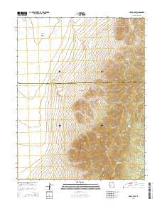 Frisco Peak Utah Current topographic map, 1:24000 scale, 7.5 X 7.5 Minute, Year 2014