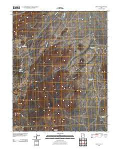 Frisco SW Utah Historical topographic map, 1:24000 scale, 7.5 X 7.5 Minute, Year 2010