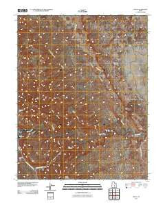 Fruita Utah Historical topographic map, 1:24000 scale, 7.5 X 7.5 Minute, Year 2011