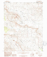 Fruita NW Utah Historical topographic map, 1:24000 scale, 7.5 X 7.5 Minute, Year 1987