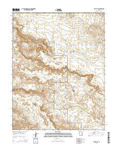 Fruita NW Utah Current topographic map, 1:24000 scale, 7.5 X 7.5 Minute, Year 2014