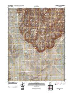 Fumarole Butte Utah Historical topographic map, 1:24000 scale, 7.5 X 7.5 Minute, Year 2010