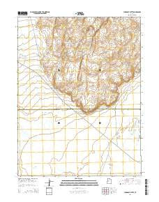 Fumarole Butte Utah Current topographic map, 1:24000 scale, 7.5 X 7.5 Minute, Year 2014