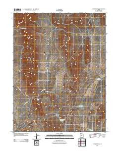 Furner Ridge Utah Historical topographic map, 1:24000 scale, 7.5 X 7.5 Minute, Year 2010