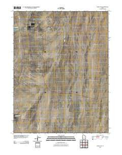 Gandy SW Utah Historical topographic map, 1:24000 scale, 7.5 X 7.5 Minute, Year 2010