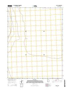 Gandy SW Utah Current topographic map, 1:24000 scale, 7.5 X 7.5 Minute, Year 2014
