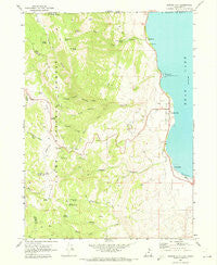 Garden City Utah Historical topographic map, 1:24000 scale, 7.5 X 7.5 Minute, Year 1969
