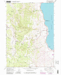 Garden City Utah Historical topographic map, 1:24000 scale, 7.5 X 7.5 Minute, Year 1969