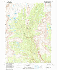 Garfield Basin Utah Historical topographic map, 1:24000 scale, 7.5 X 7.5 Minute, Year 1967