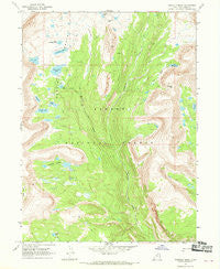 Garfield Basin Utah Historical topographic map, 1:24000 scale, 7.5 X 7.5 Minute, Year 1967